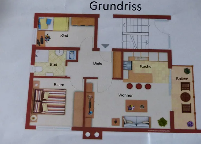 Mit Privatem Balkon By Interhome